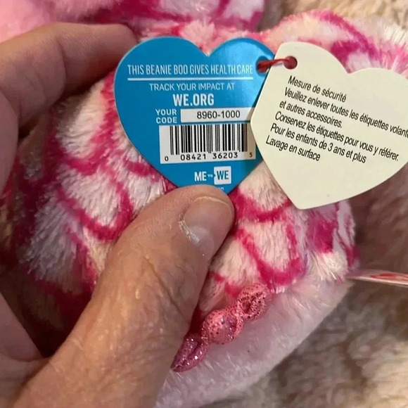 Pink Ty Boos Owl - Picture 4 of 4